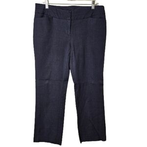 Capris Slate Navy Blue Casual Summer Office Business Casual Juniors Size 15
